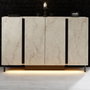 Hanah Home Consola Paris - Travertino